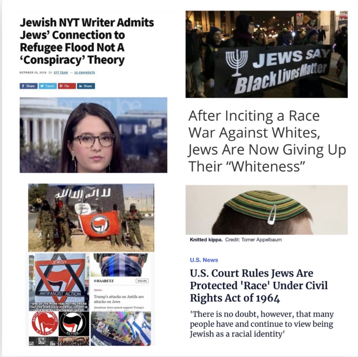 JEWISH INTRUDERS, DESTROYERS OF WHITE NATIONS Blank Meme Template