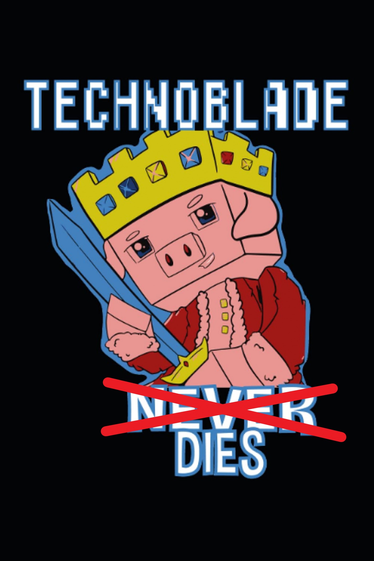 Technoblade always Dies Blank Meme Template