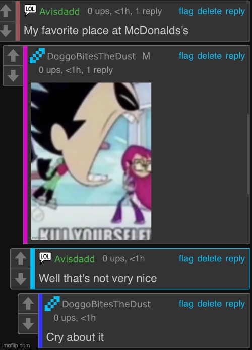 I like bullying new users | made w/ Imgflip meme maker
