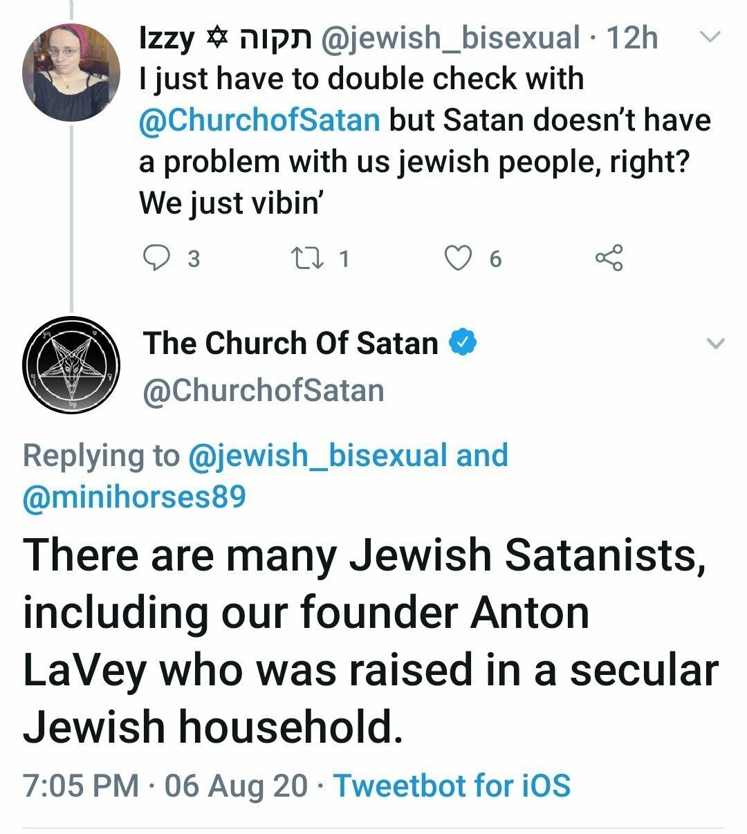 High Quality SATANISM IS JEWISH Blank Meme Template