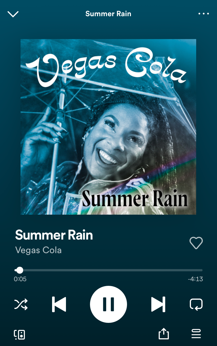 Vegas Cola Summer Rain Blank Meme Template