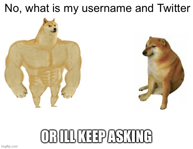 OR ILL KEEP ASKING | made w/ Imgflip meme maker