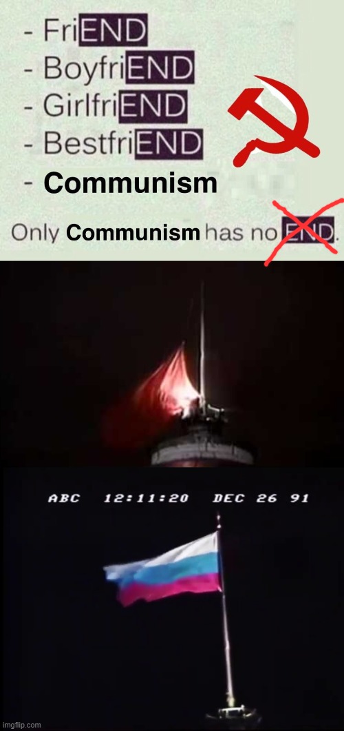 Are you sure about that? | image tagged in ussr,communism sucks,communism,we need communism like a hedgehog needs a steak | made w/ Imgflip meme maker