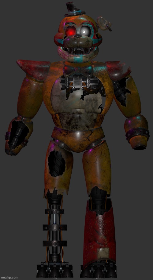 Fazdad fused with A l l the withereds | made w/ Imgflip meme maker