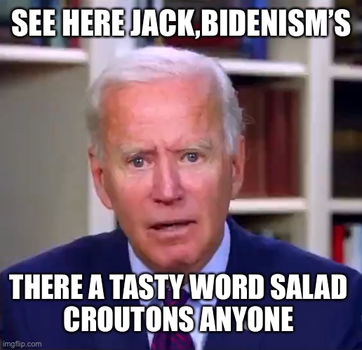 Slow Joe Biden Dementia Face - Imgflip