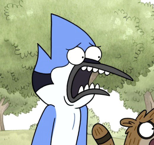 High Quality mordecai Blank Meme Template