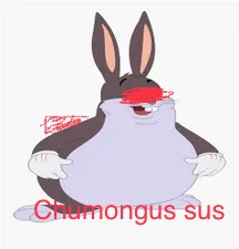 High Quality Chumongus Blank Meme Template