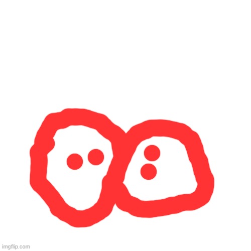 blobie stuck to another blobie | image tagged in memes,blank transparent square | made w/ Imgflip meme maker