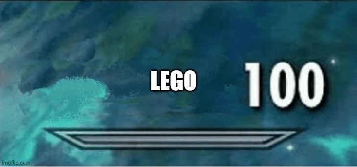 Skyrim 100 Blank | LEGO | image tagged in skyrim 100 blank | made w/ Imgflip meme maker