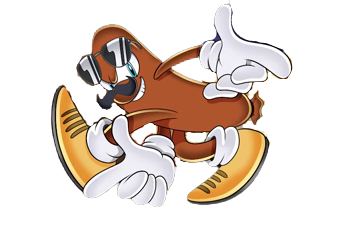 Sonic The Hedgehog-style Mr Sausage Blank Meme Template