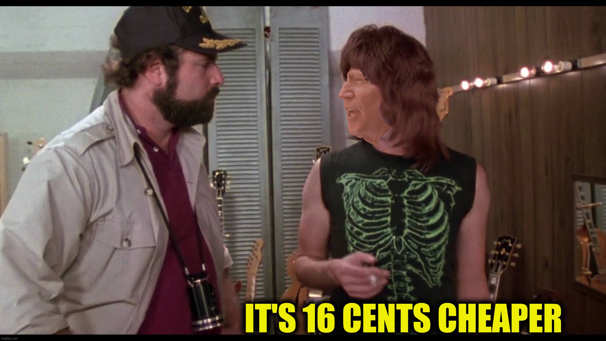 IT'S 16 CENTS CHEAPER | made w/ Imgflip meme maker
