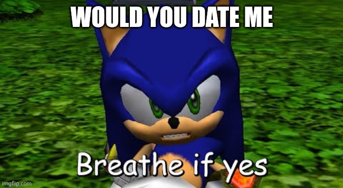 WOULD YOU DATE ME | made w/ Imgflip meme maker