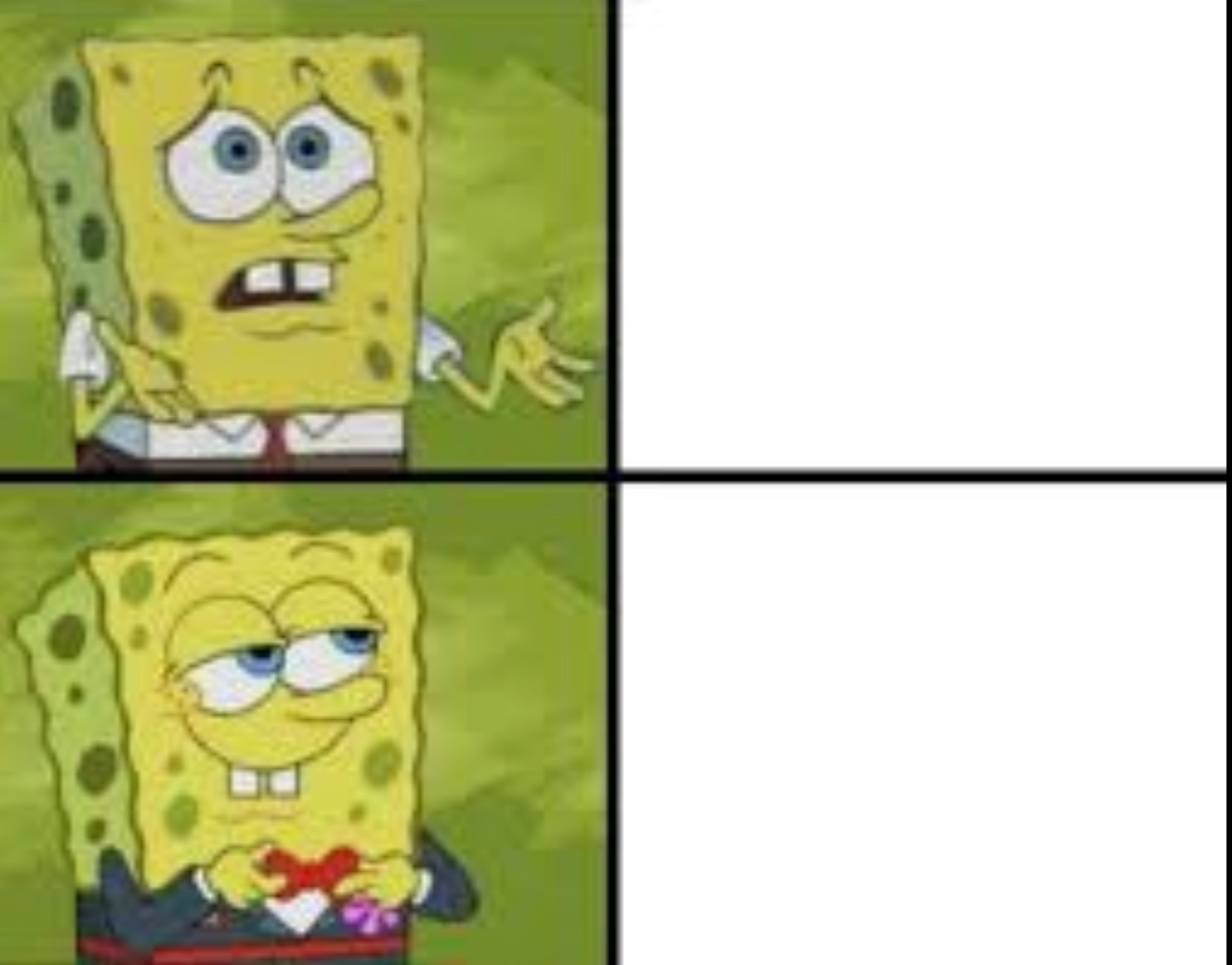 SpongeBob The Pooh Blank Meme Template