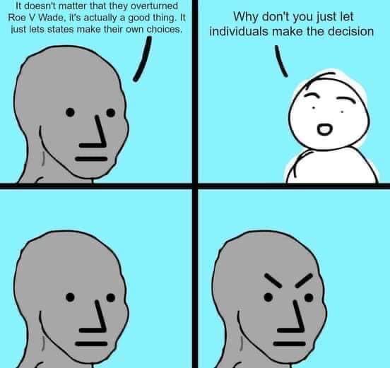Roe v. Wade Blank Meme Template