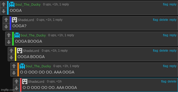 average ShadeLord conversation | made w/ Imgflip meme maker
