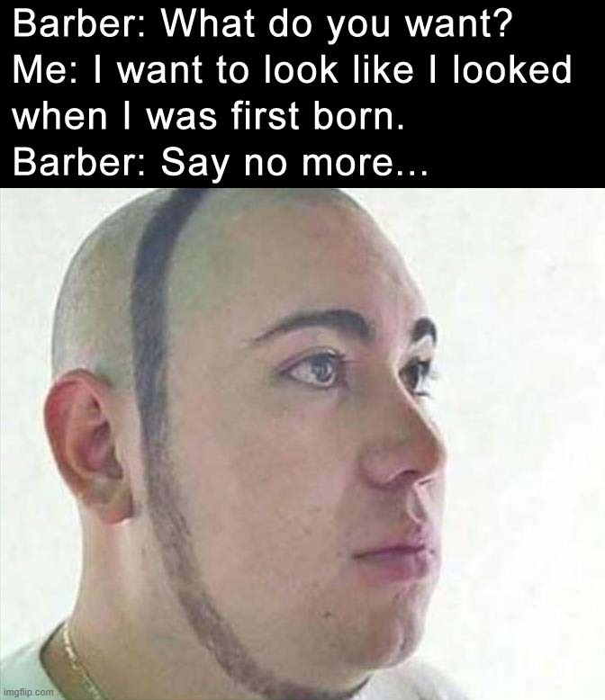 image tagged in bad haircut | made w/ Imgflip meme maker