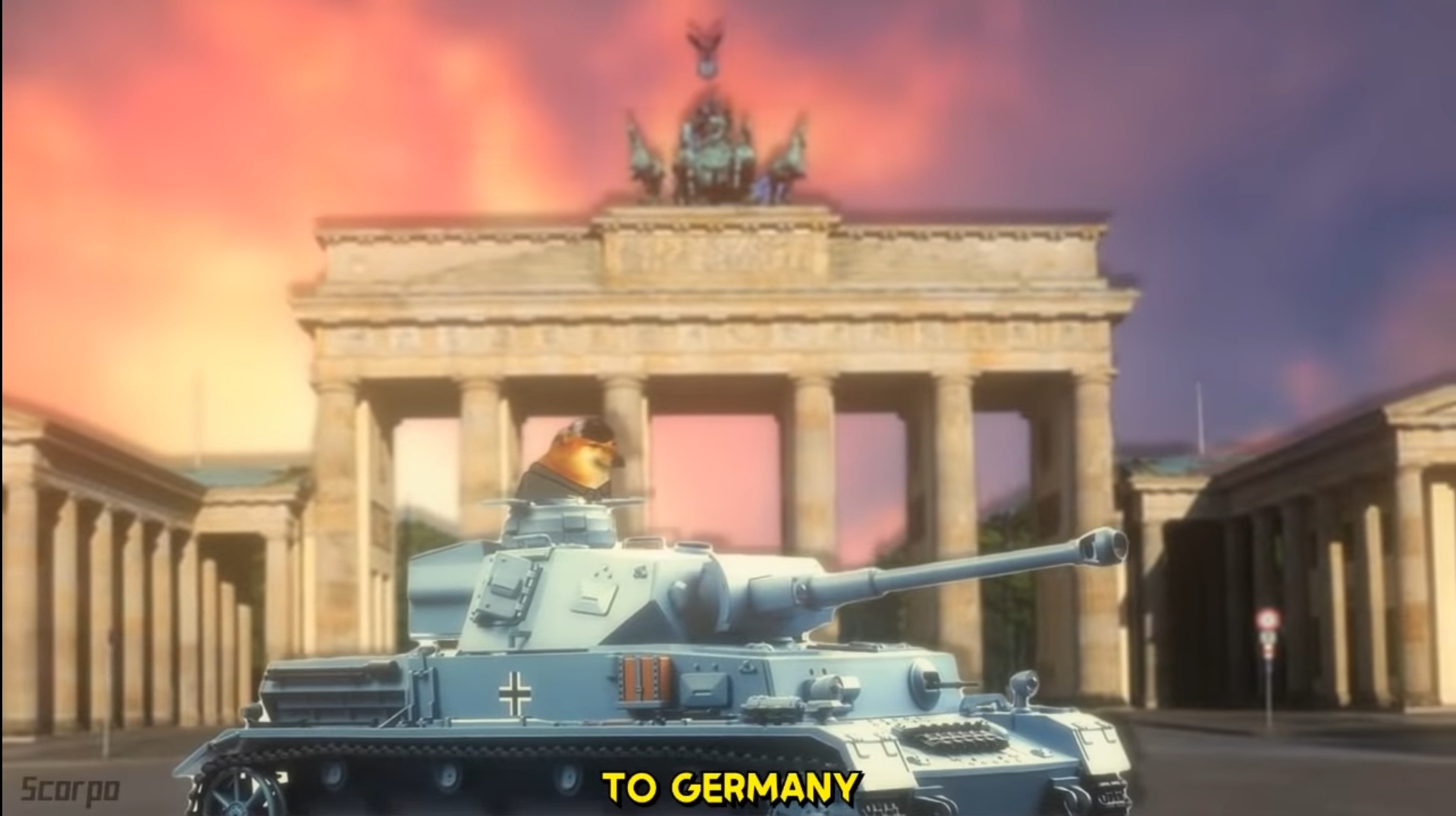 To germany Blank Meme Template