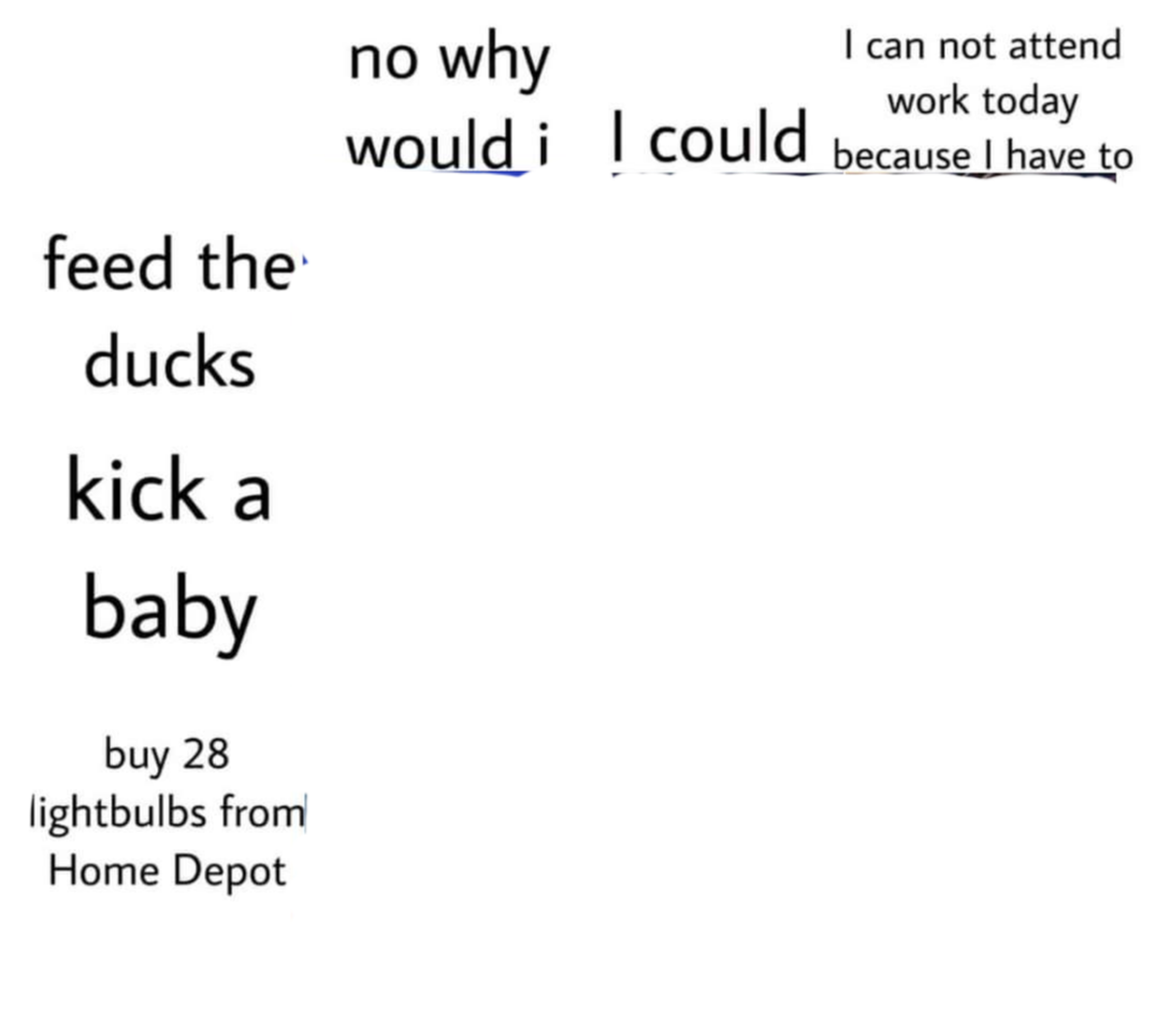 Ducks, baby, or lightbulbs Blank Meme Template