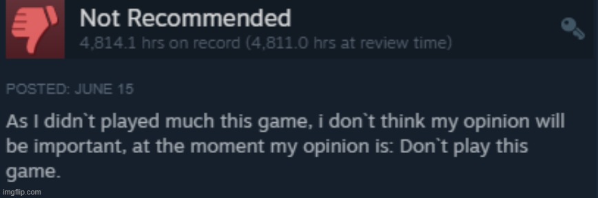 i dont think he likes the game guys | made w/ Imgflip meme maker