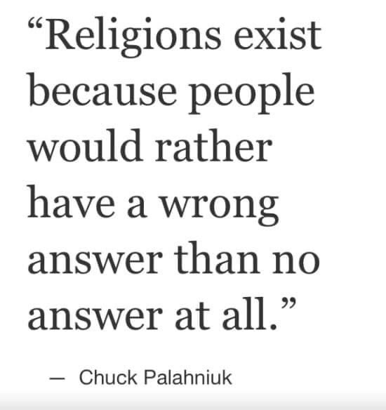 Chuck Palahniuk quote Blank Meme Template