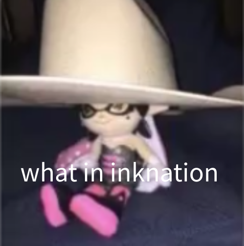 High Quality what in inknation callie ver 2 Blank Meme Template