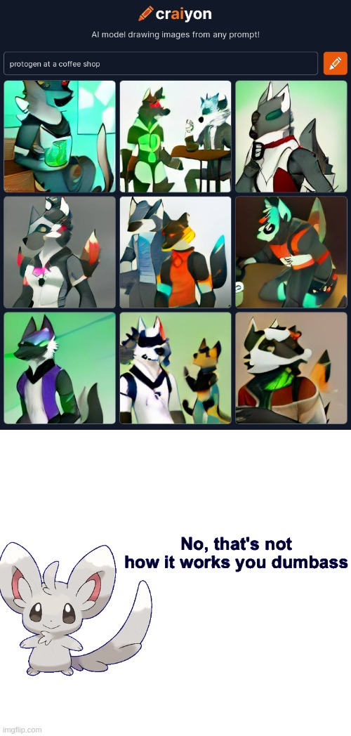 image tagged in no that's not how it works you dumbass | made w/ Imgflip meme maker