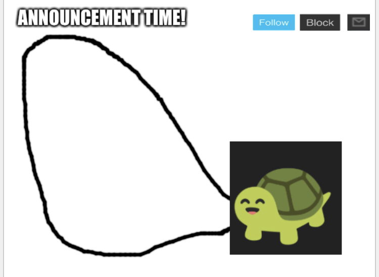 Conman’s Turtle talk Blank Meme Template