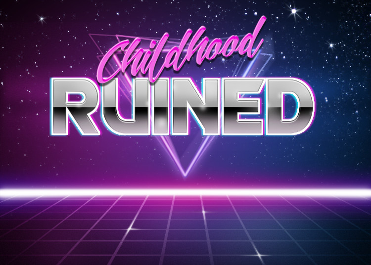 Childhood ruined Blank Meme Template
