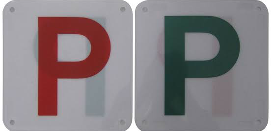 P Plates Blank Meme Template