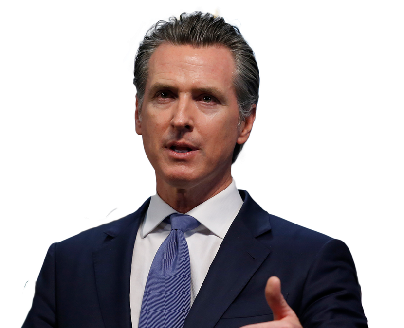 High Quality Gavin newsom pointing American Psycho with transparency Blank Meme Template