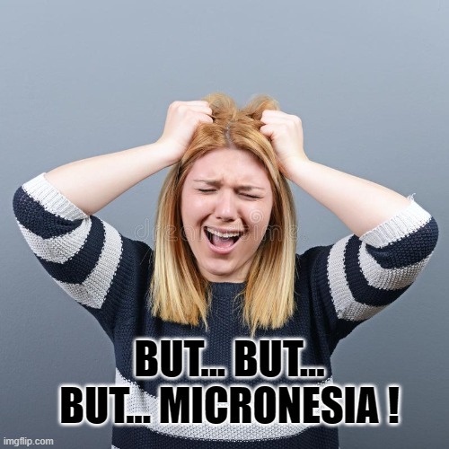 BUT... BUT... BUT... MICRONESIA ! | made w/ Imgflip meme maker