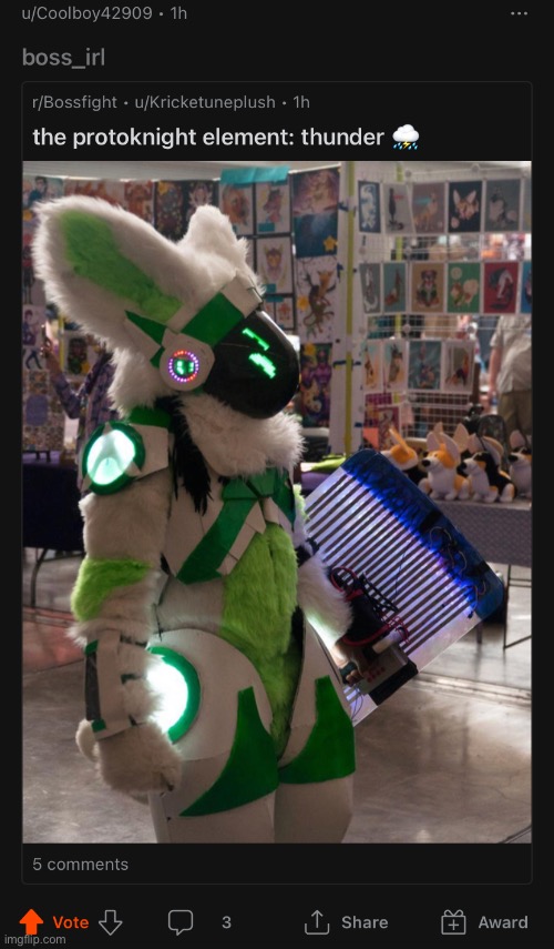 That’s honestly a nice fursuit though | made w/ Imgflip meme maker