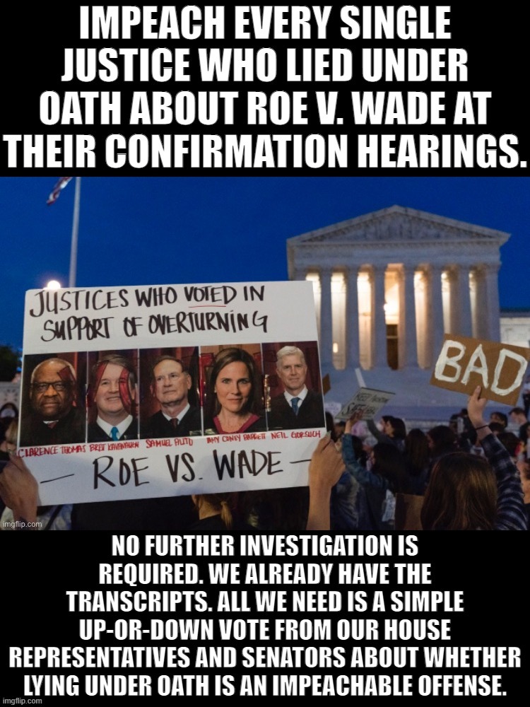 This is not a lawyer joke. These are joke lawyers. | image tagged in impeach scotus | made w/ Imgflip meme maker