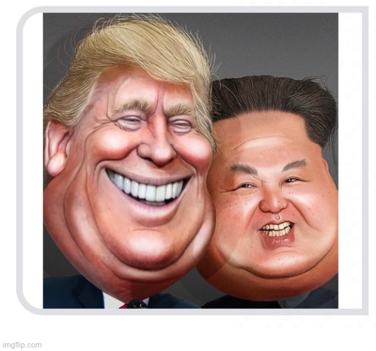 Donald Trump x Kim Jung un | made w/ Imgflip meme maker