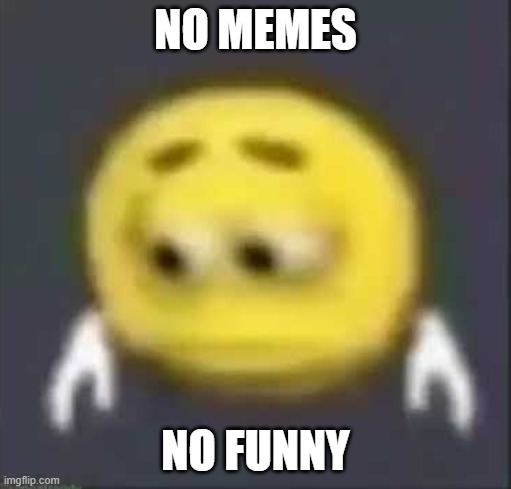 NO MEMES; NO FUNNY | made w/ Imgflip meme maker