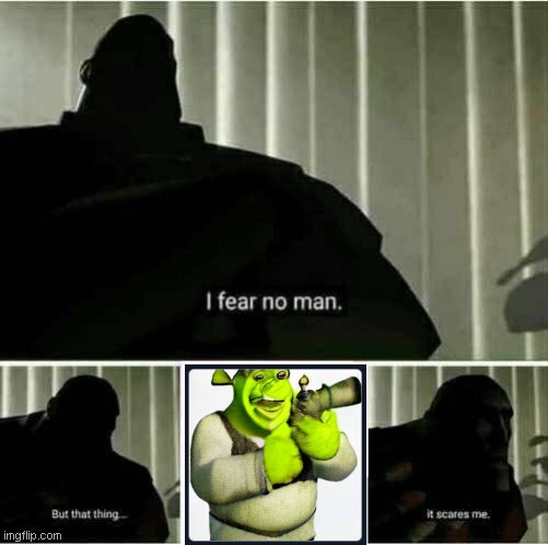 Ai generated Shrek is so f*ing scary | image tagged in it scares me,shrek,ai,memes | made w/ Imgflip meme maker
