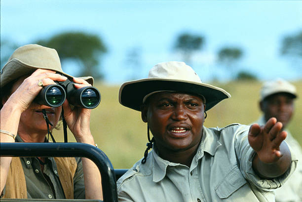 High Quality Safari guide Blank Meme Template