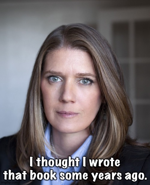 I thought I wrote that book some years ago. | image tagged in mary trump | made w/ Imgflip meme maker