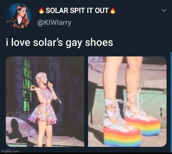 Gay shoes | image tagged in lgbtq,lgbt,gay pride,gay | made w/ Imgflip meme maker