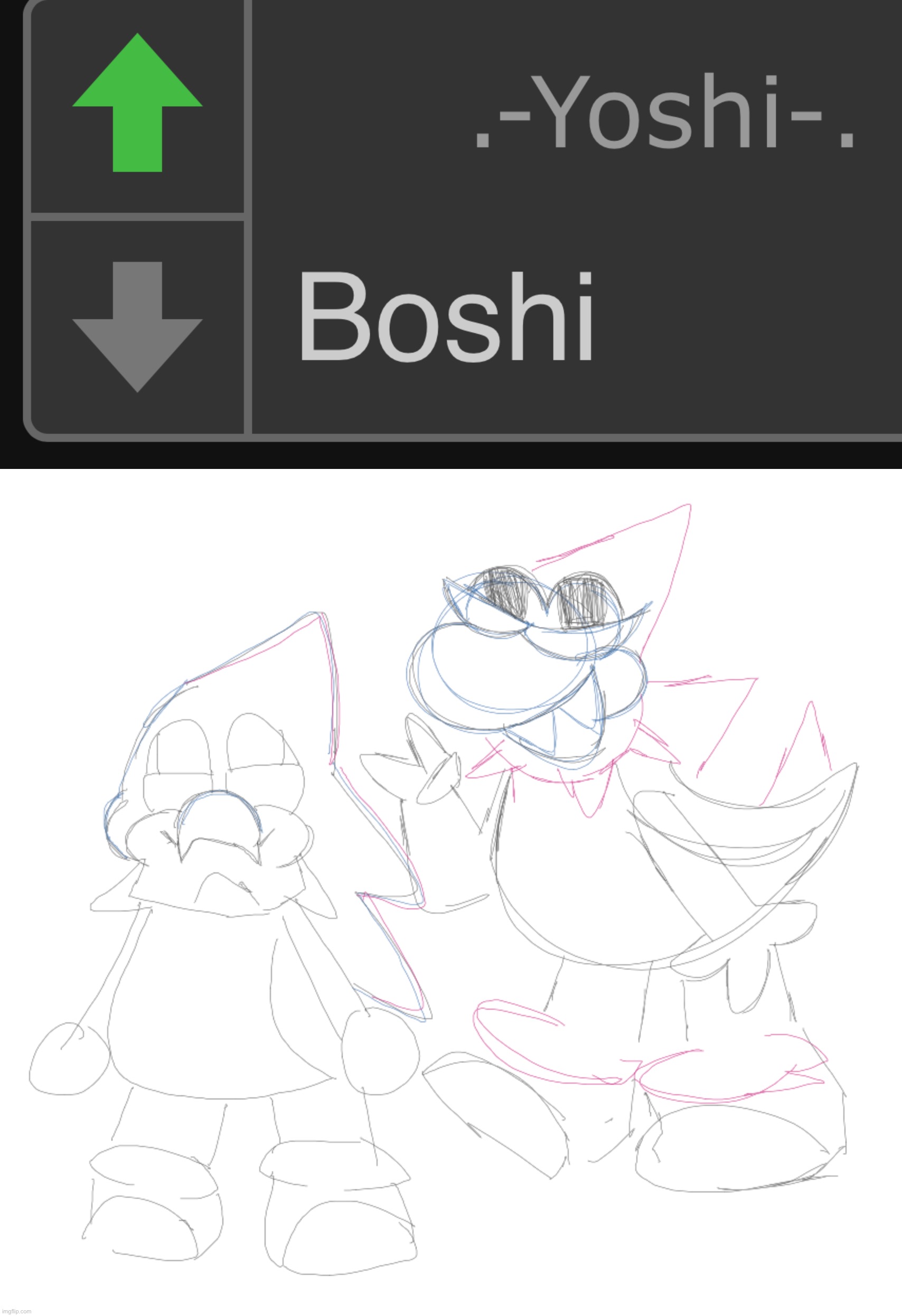 front facing boshi>>>> | made w/ Imgflip meme maker