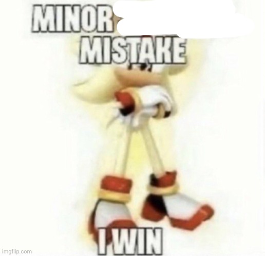 image tagged in minor spelling mistake | made w/ Imgflip meme maker