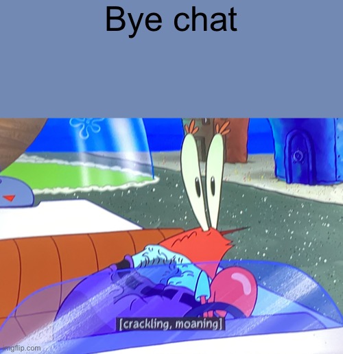 Bye chat | made w/ Imgflip meme maker