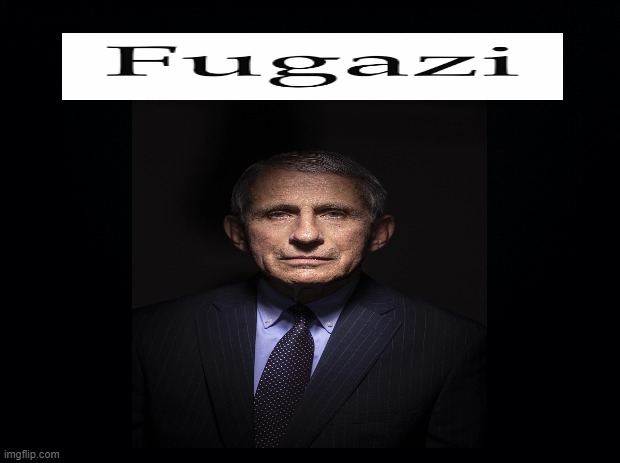 "Fugazi" Fauci | image tagged in fake,fauci | made w/ Imgflip meme maker