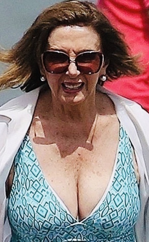 High Quality Nancy Pelosi cleavage big breasts Blank Meme Template