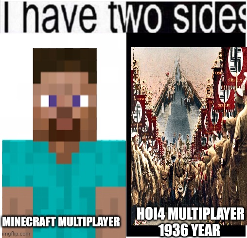 *Erika Intesefies* | HOI4 MULTIPLAYER 1936 YEAR; MINECRAFT MULTIPLAYER | image tagged in gaming | made w/ Imgflip meme maker