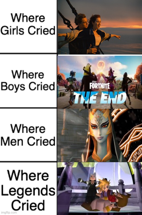 Where Girls, Boys, Men and Legends Cried | image tagged in where girls boys men and legends cried | made w/ Imgflip meme maker