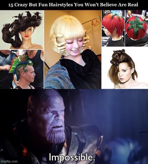 image tagged in thanos impossible | made w/ Imgflip meme maker