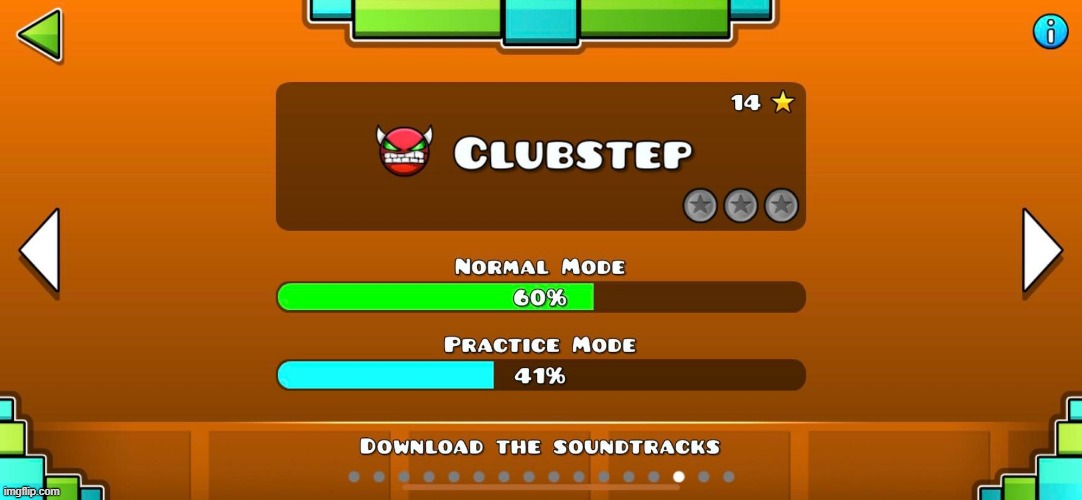 making progress | image tagged in geometry dash,tags,why are you reading this,oh wow are you actually reading these tags | made w/ Imgflip meme maker
