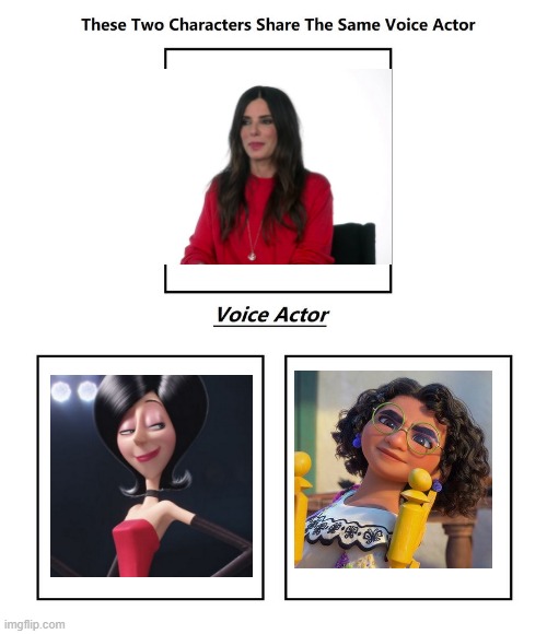 saran bulla | image tagged in same voice actor | made w/ Imgflip meme maker