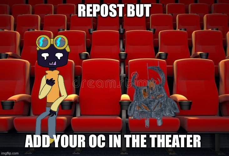 Enderpearl never watched a movie before. poor guy QvQ | made w/ Imgflip meme maker